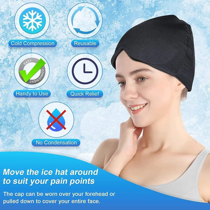 Reusable Natural Head Comfort & Stress Ease, Migraine relief cap