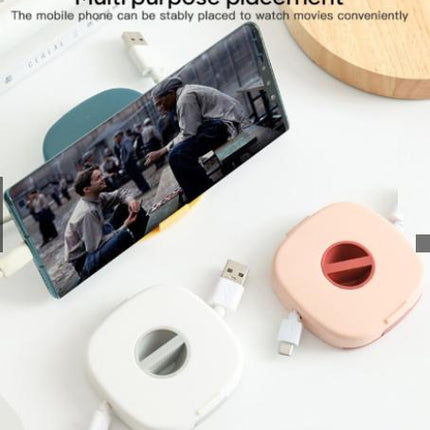 Cable Storage Box- Multifunctional Rotatable Cable Storage Box