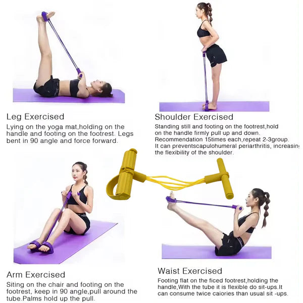 Yoga Pedal Puller Resistance Band Fitness Equipment